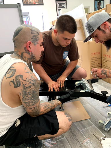 Explore blue flame tattoo ideas, creative tattoo ideas in Oxnard, available at SoCal Ink Shop