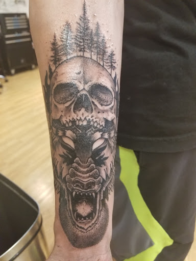 Explore barbell tattoo ideas, creative tattoo ideas in Kihei, available at Maui Tattoo Company