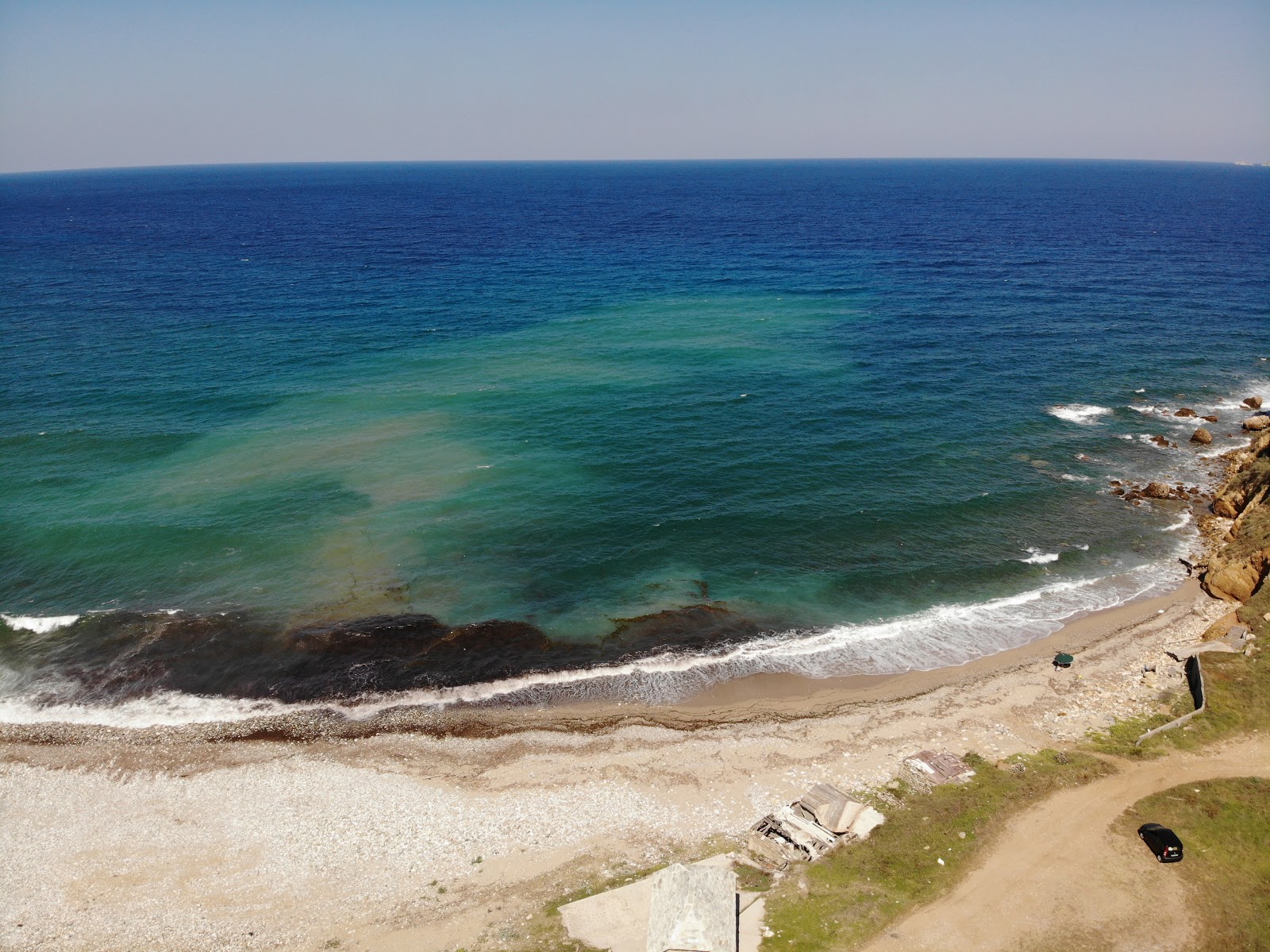 Zdjęcie Theotokos beach położony w naturalnym obszarze