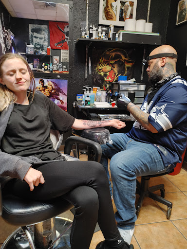 Explore police officer tattoo ideas, creative tattoo ideas in Round Rock, available at Legacy Tattoos & Piercing