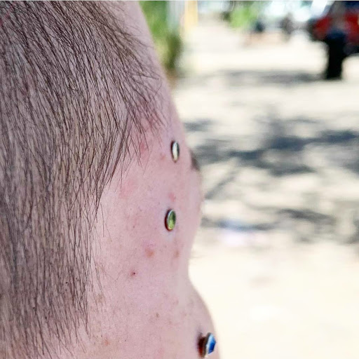 Explore kitty tattoo ideas, creative tattoo ideas in Charleston, available at Exotic Impressions Body Piercing