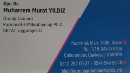 Ankara Üroloji - Kısırlık - Prostat - Sertleşme - Sünnet - İdrar Kaçırma - İ -- -GETAT Uzmanı Opr Dr Muharrem Murat YILDIZ