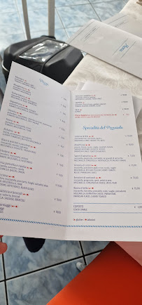 Ristorante La Vela à Maiori menu