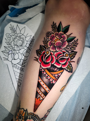 Tattoo Shop «Flaming Heart Tattoo», reviews and photos, 624 N Closner Blvd, Edinburg, TX 78541, USA