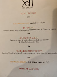 Restaurant Restaurant Son' à Bordeaux (le menu)