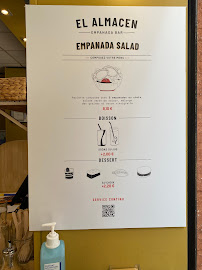 Restaurant argentin EL ALMACEN empanada bar à Toulouse (la carte)