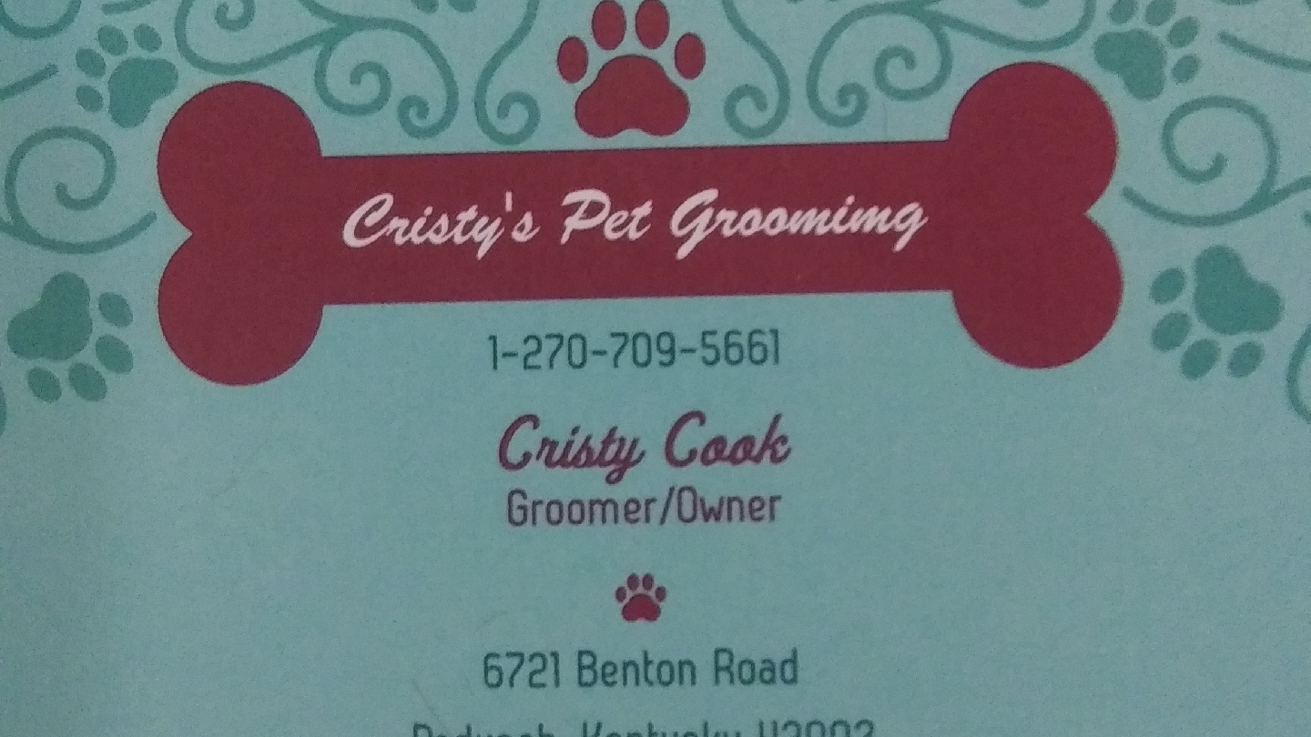 Cristy's pet grooming