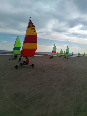 Club de char à voile Windkart à Équihen-Plage