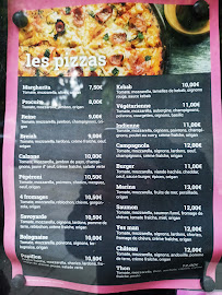 Menu / carte de Pizzeria du Château à Josselin