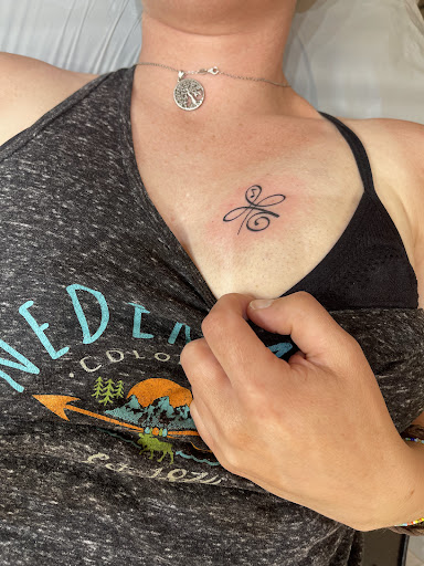 Explore mens sleeve tattoo filler ideas, creative tattoo ideas in Avon, available at Avanti Tattoo