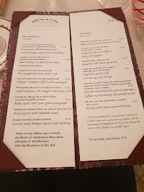 Osteria Da Fiore à Venice menu