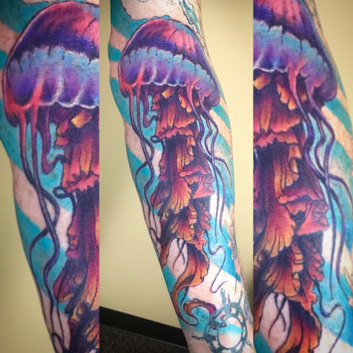 Explore loon tattoo ideas, creative tattoo ideas in Mount Pleasant, available at Bryan Briggs Iron Tiger Tattoos