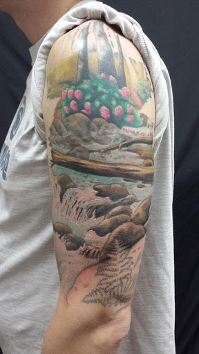 Tattoo Shop «Cosmic Tattoos», reviews and photos, 3927 Monroe Rd, Charlotte, NC 28205, USA