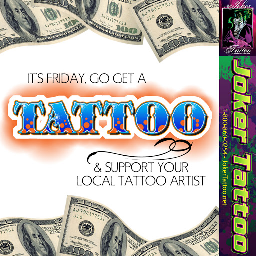 Tattoo and Piercing Shop «Joker Tattoo Supplies», reviews and photos, 650 S Bridge St, Visalia, CA 93277, USA