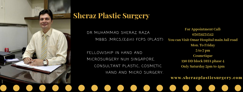 Dr Sheraz Raza Plastic Surgeon Lahore
