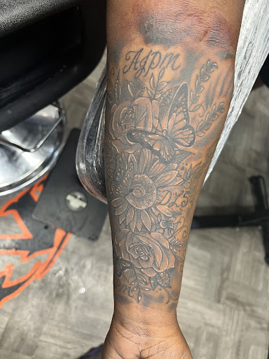 Explore barbie tattoo ideas, creative tattoo ideas in Tampa, available at Ink Villains Tattoos