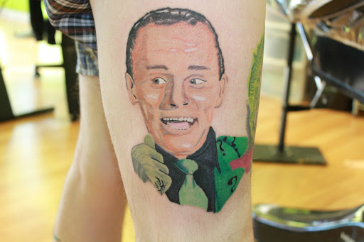 Explore marriage ring tattoo ideas, creative tattoo ideas in Chicago, available at Mind Crusher Tattoo