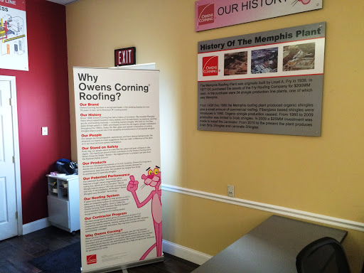 Manufacturer «Owens Corning Memphis Roofing Plant», reviews and photos, 704 Corrine Ave, Memphis, TN 38107, USA