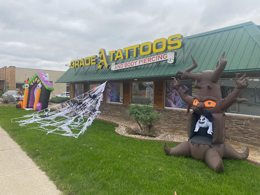 Explore female tattoo ideas, creative tattoo ideas in Fort Wayne, available at Grade A Tattoos and Body Piercing