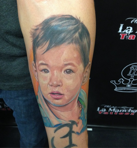 Explore mother daughter tattoo idea, creative tattoo ideas in Mcallen, available at World Famous La Mancha Tattooz