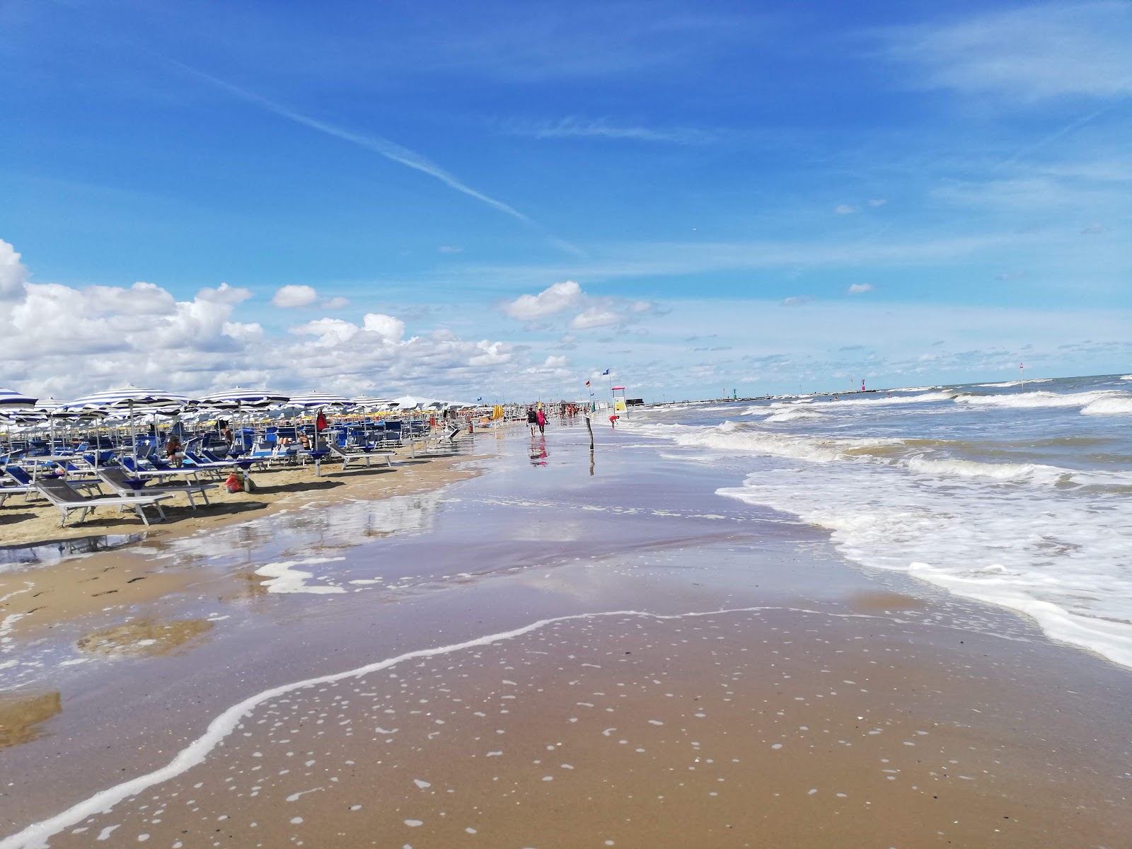 Cesenatico Özgür Plajı'in fotoğrafı plaj tatil beldesi alanı