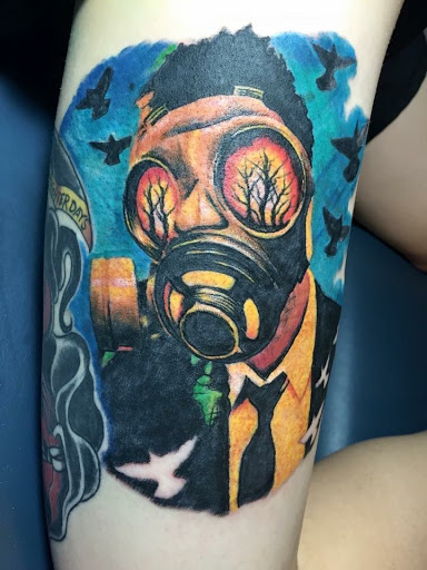 Explore tattoo space filler ideas, creative tattoo ideas in Miami Beach, available at Tattoos by Lou Miami - South Beach