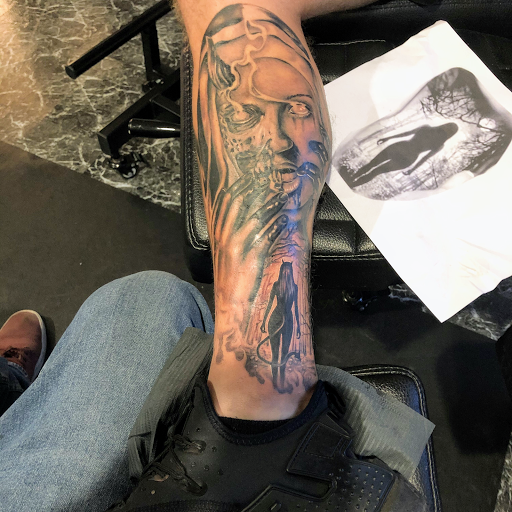 Explore tattoo ideas hood, creative tattoo ideas in Sarasota, available at SEVEN SINS Tattoo Studio