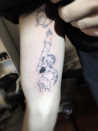 Explore head tattoo ideas for men, creative tattoo ideas in El Monte, available at Baron Art Tattoo & Piercing Studio El Monte