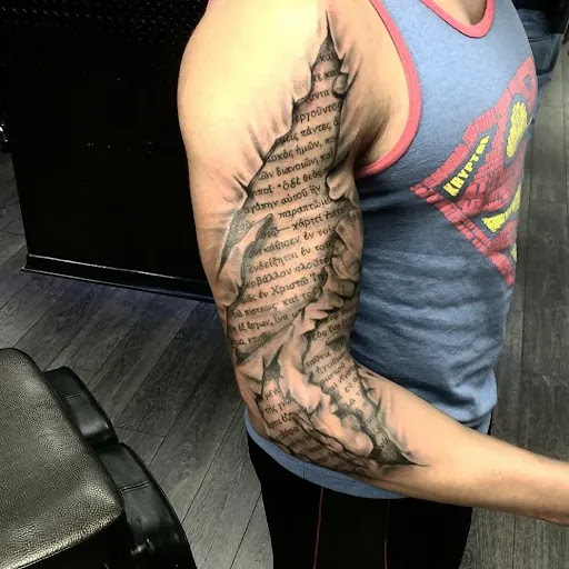 Explore grandkid tattoos ideas, creative tattoo ideas in Wasilla, available at Doulos Tattoo, The Tattoo Shop