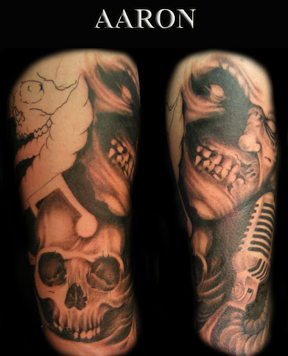 Explore milky way tattoo ideas, creative tattoo ideas in Idaho Falls, available at Spiders Web