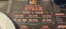 Chalet du steak à Orléans menu