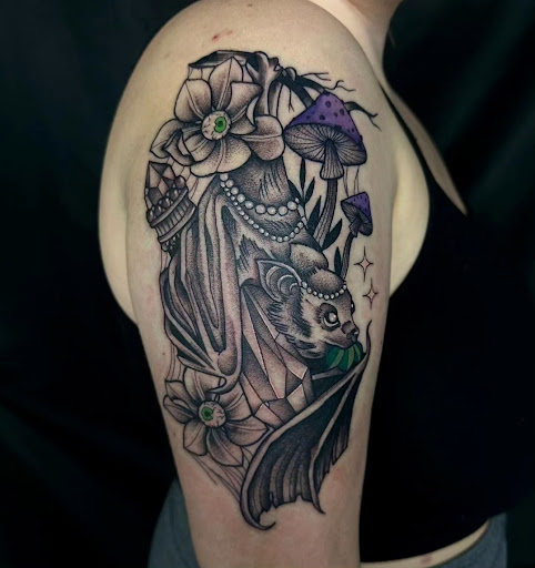 Explore dark humor tattoo ideas, creative tattoo ideas in Patchogue, available at East End Tattoo of Patchogue