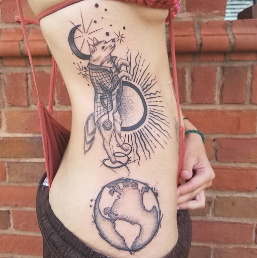 Explore spina bifida tattoo ideas, creative tattoo ideas in Duluth, available at Terminus City Tattoo