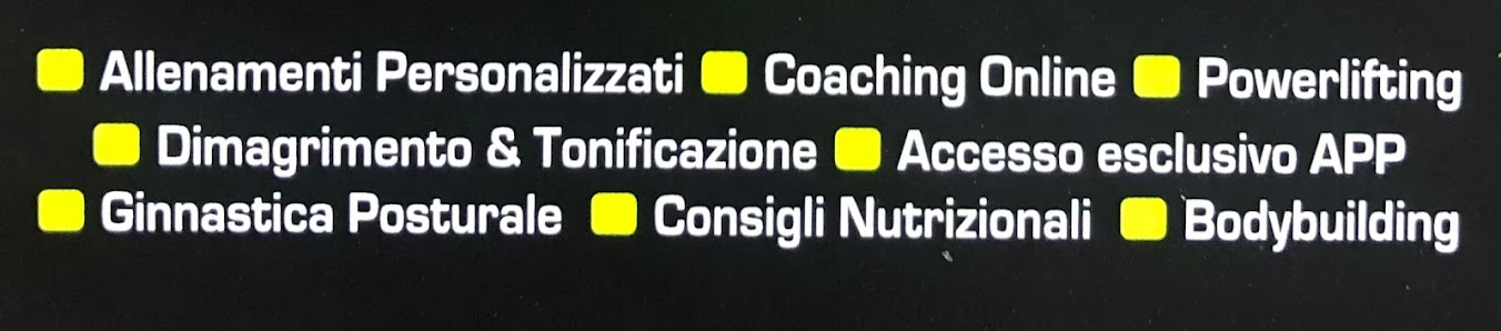 Michele Franchella personal trainer Via Italia, 87, 66052 Gissi CH, Italia