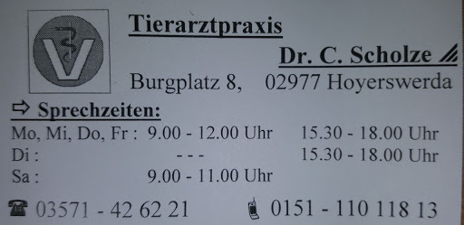 Tierarztpraxis Dr. Scholze unter Hoyerswerda, 