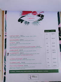 Crep'Chignon Restaurant à Cornebarrieu carte