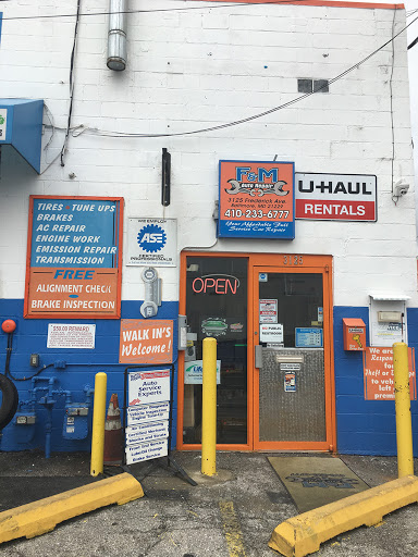 Auto Repair Shop «F & M Auto Repair», reviews and photos, 3125 Frederick Ave, Baltimore, MD 21229, USA