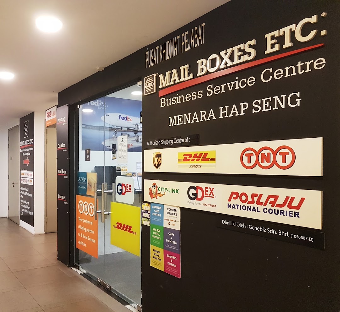 Luggage Storage & Delivery Service MBE- Menara Hap Seng KL