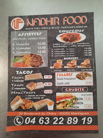 Aliment-réconfort du Restauration rapide Nadhir food à Maringues - n°8