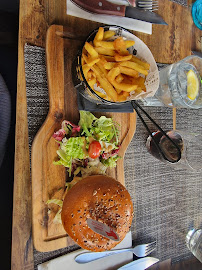 Hamburger du Restaurant italien The Godfather Restaurant à Paris - n°8