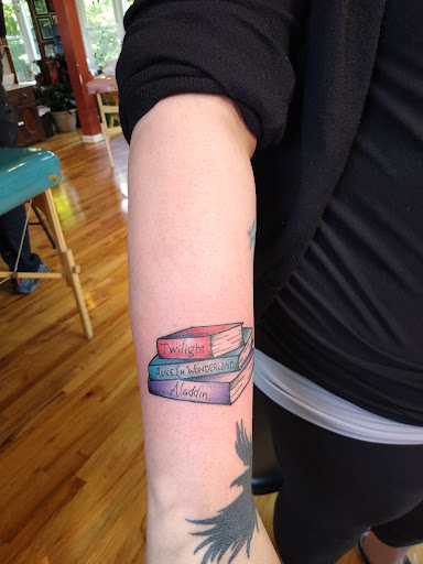 Explore badass sleeve tattoo ideas, creative tattoo ideas in Erie, available at Steadfast Tattoo Parlour