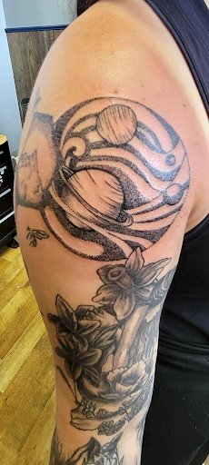 Explore dragonball tattoo ideas, creative tattoo ideas in Latrobe, available at Wicked Hart Tattoo