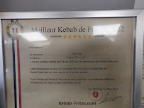 L'Escale Kebab à Château-Thierry carte