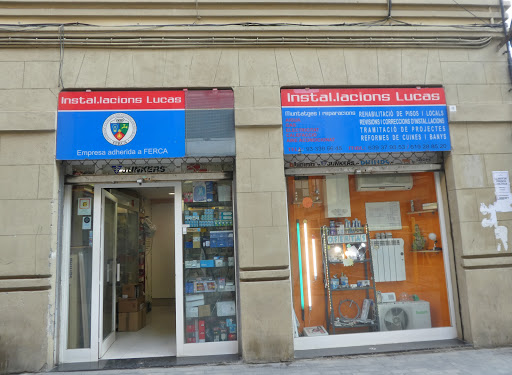 Instal·lacions Lucas en Barcelona, Barcelona