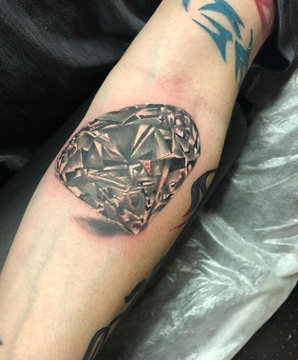 Explore full neck tattoo ideas, creative tattoo ideas in Twin Falls, available at Black Rose Tattoo