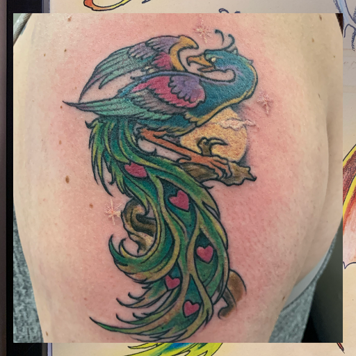 Explore upper back tattoo ideas for men, creative tattoo ideas in Augusta, available at Mr. Tattoo