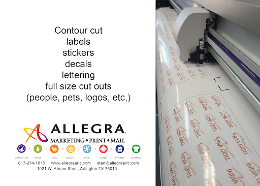 Print Shop «Allegra Marketing Print Mail», reviews and photos, 1021 W Abram St, Arlington, TX 76013, USA