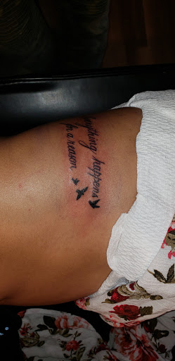 Explore bum tattoo ideas for females, creative tattoo ideas in Hesperia, available at Logic Ink Tattoo & Piercing