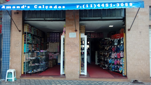 Logo da empresa - Amand's Calçados e Acessórios.