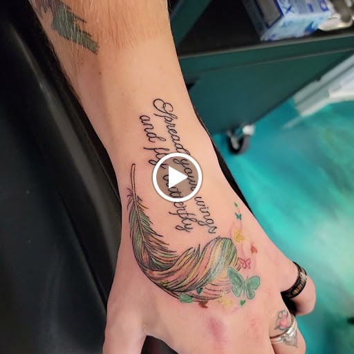 Explore simple stick and poke tattoo ideas, creative tattoo ideas in Traverse City, available at Pinups & Needles